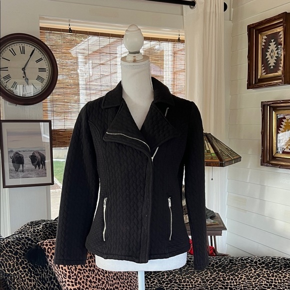 Isaac Mizrahi Jackets & Blazers - Isaac Mizrahi Black Cotton Jacket